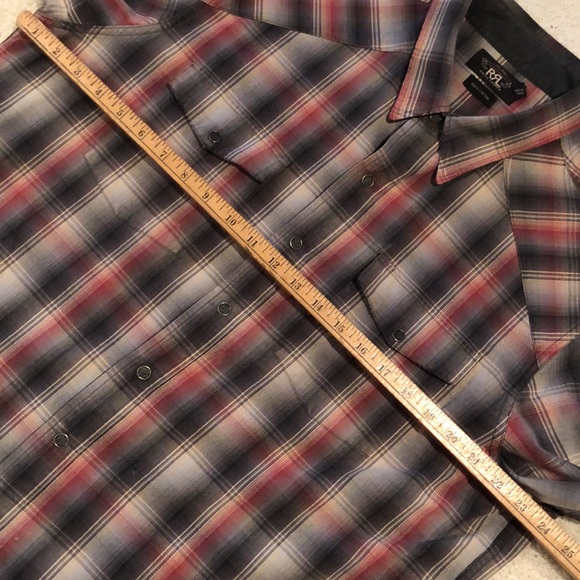 NWOT Ralph Lauren Double RRL Ralph Lauren Plaid Shirt - Picture 10 of 16